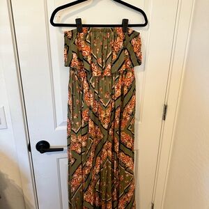 Torrid Multicolored Off-the-Shoulder Sundress for Weddings